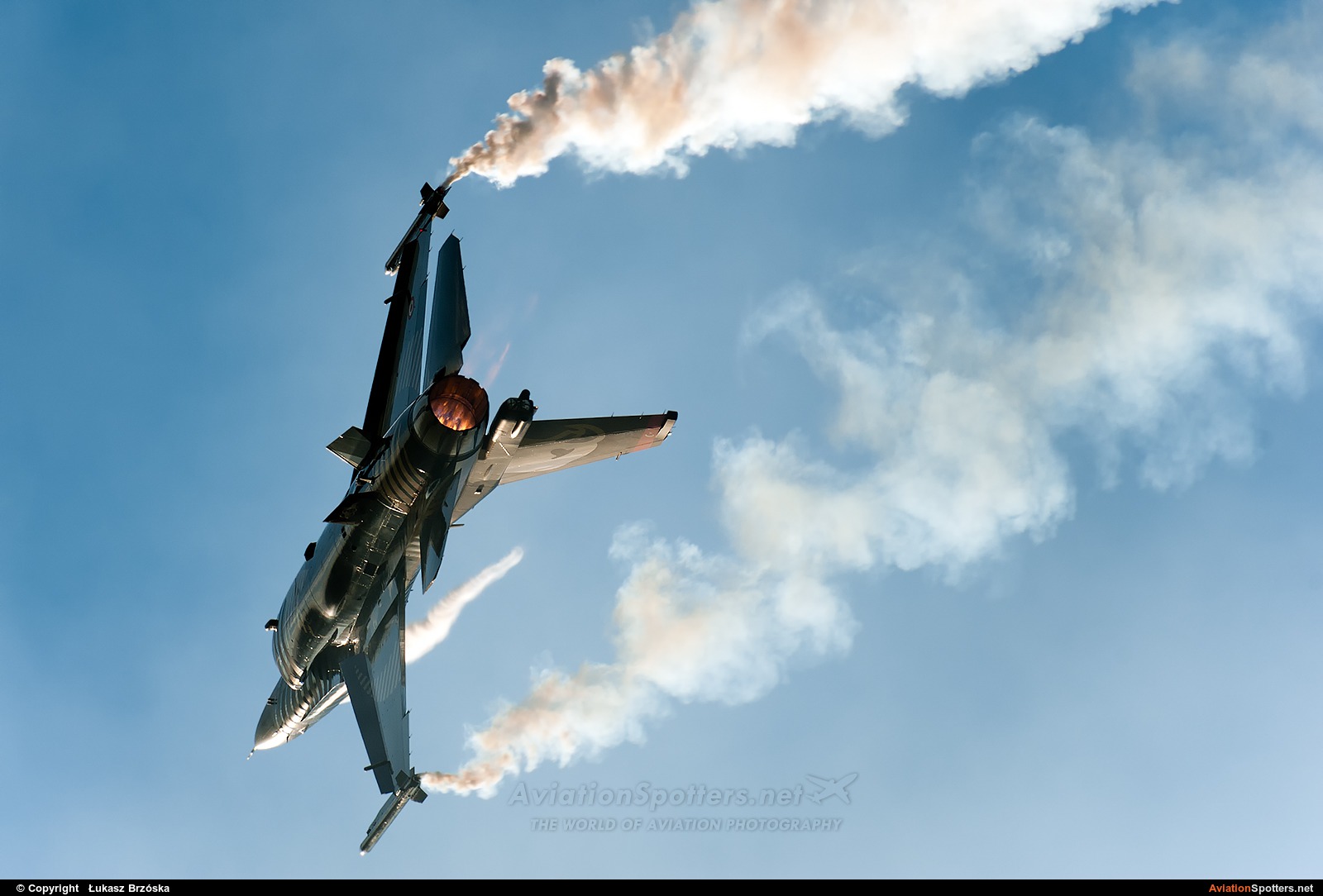 Turkey - Air Force  -  F-16CG  Fighter  Falcon  (91-0011) By Łukasz Brzóska (winkiel)