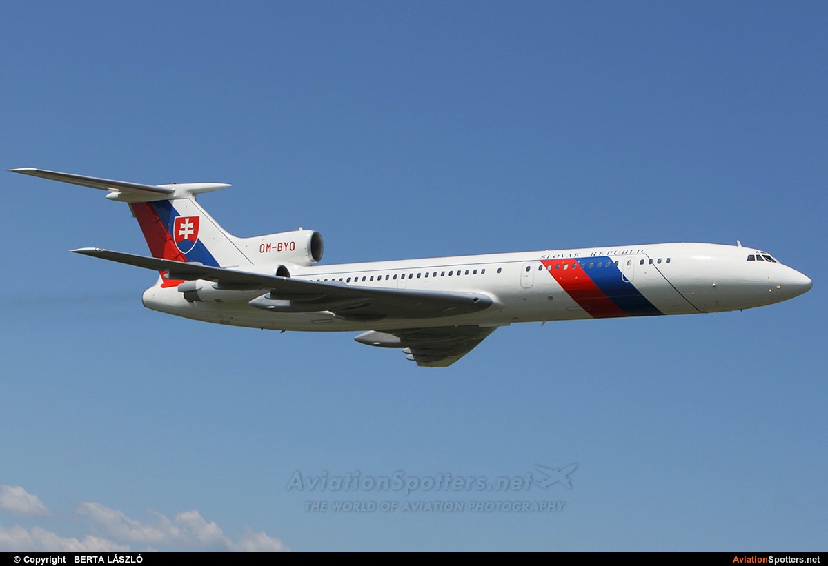 Slovakia - Air Force  -  Tu-154M  (OM-BYO) By BERTA LÁSZLÓ (BERTAL)