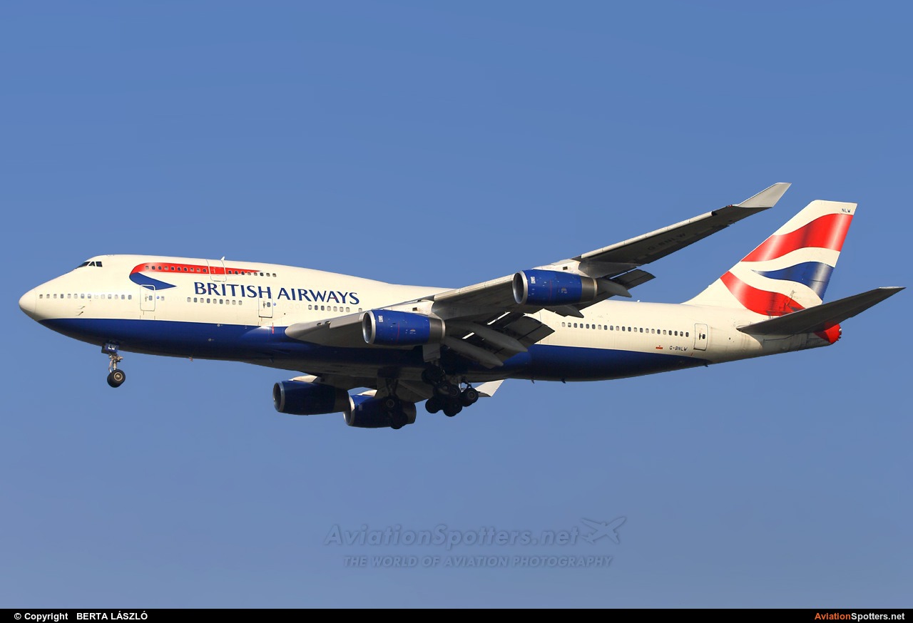 British Airways  -  747-400  (G-BNLW) By BERTA LÁSZLÓ (BERTAL)