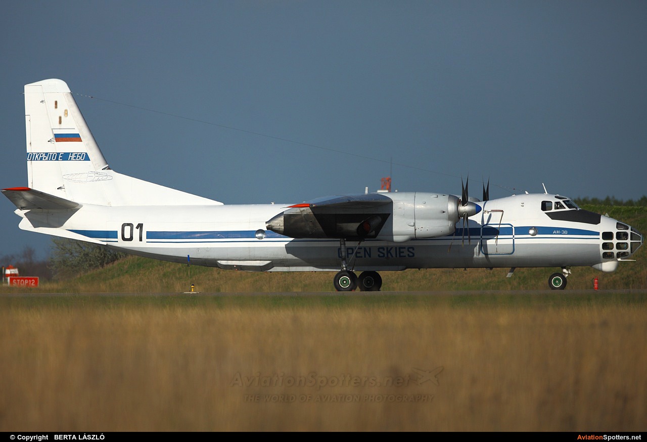 Russia - Air Force  -  An-30 (all models)  (01 BLACK) By BERTA LÁSZLÓ (BERTAL)