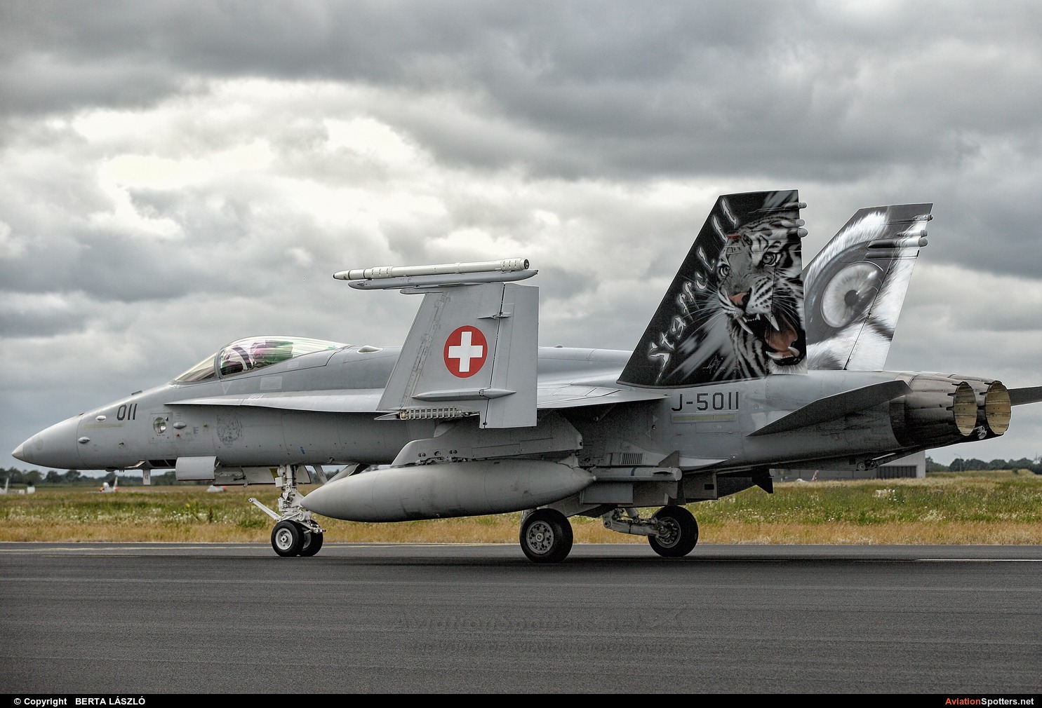Switzerland - Air Force  -  F/A-18C Hornet  (J-5011) By BERTA LÁSZLÓ (BERTAL)