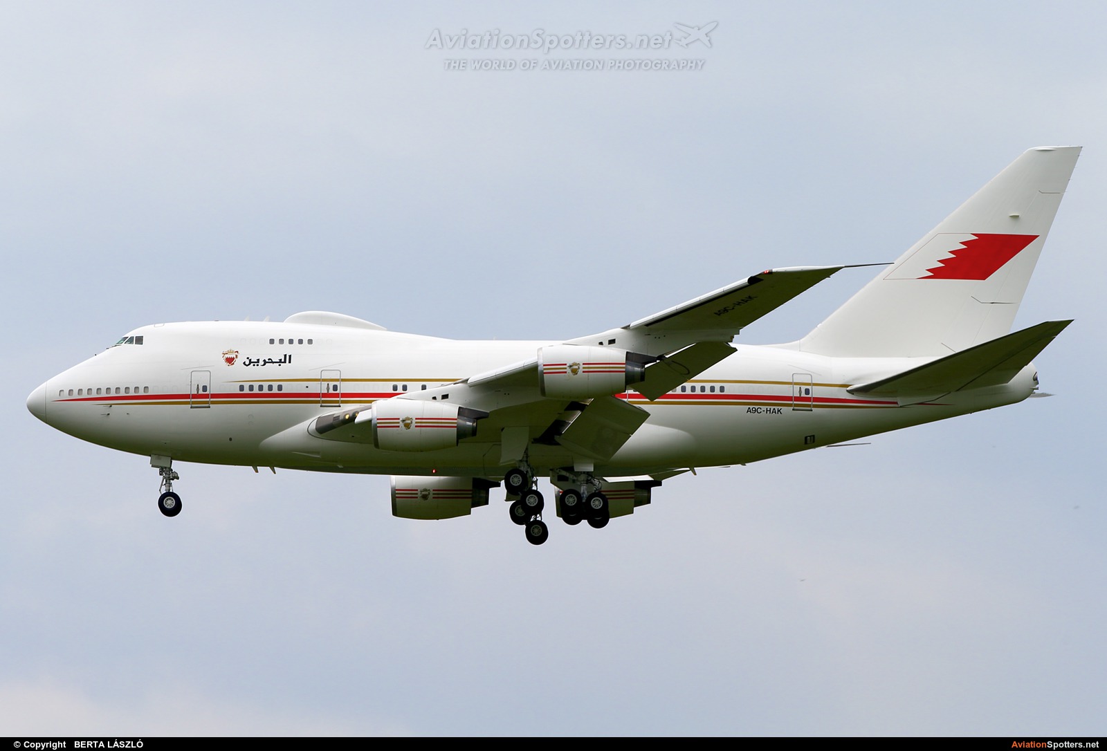 Bahrain Amiri Flight  -  747SP  (A9C-HAK) By BERTA LÁSZLÓ (BERTAL)