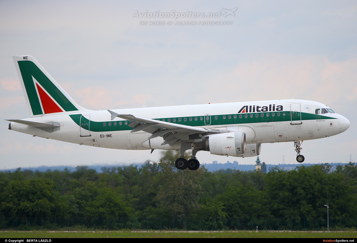 Alitalia  -  A319  (EI-IME) By BERTA LÁSZLÓ (BERTAL)