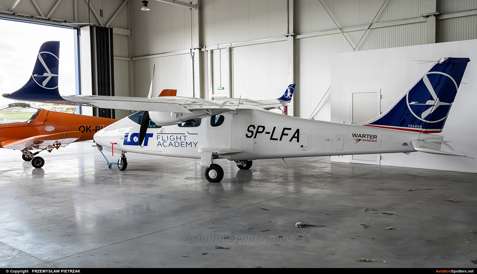 LOT Flight Academy  -  P2006T  (SP-LFA) By PRZEMYSŁAW PIETRZAK (PEPE74)