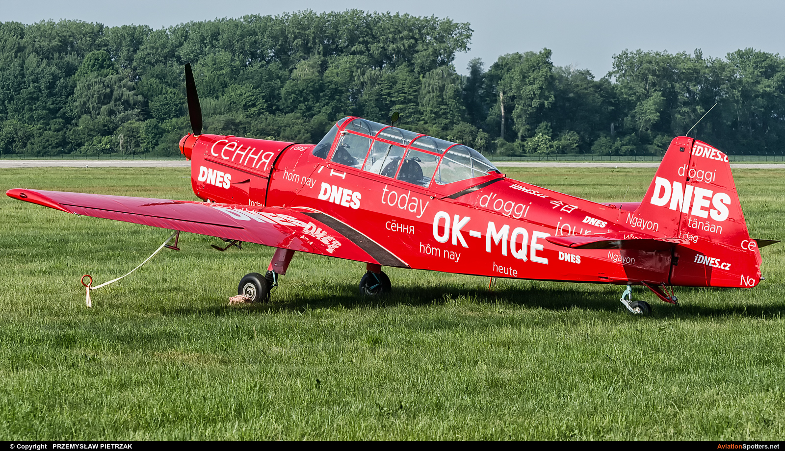 Aeroklub Chrudim  -  Z-226 (all models)  (OK-MQE) By PRZEMYSŁAW PIETRZAK (PEPE74)