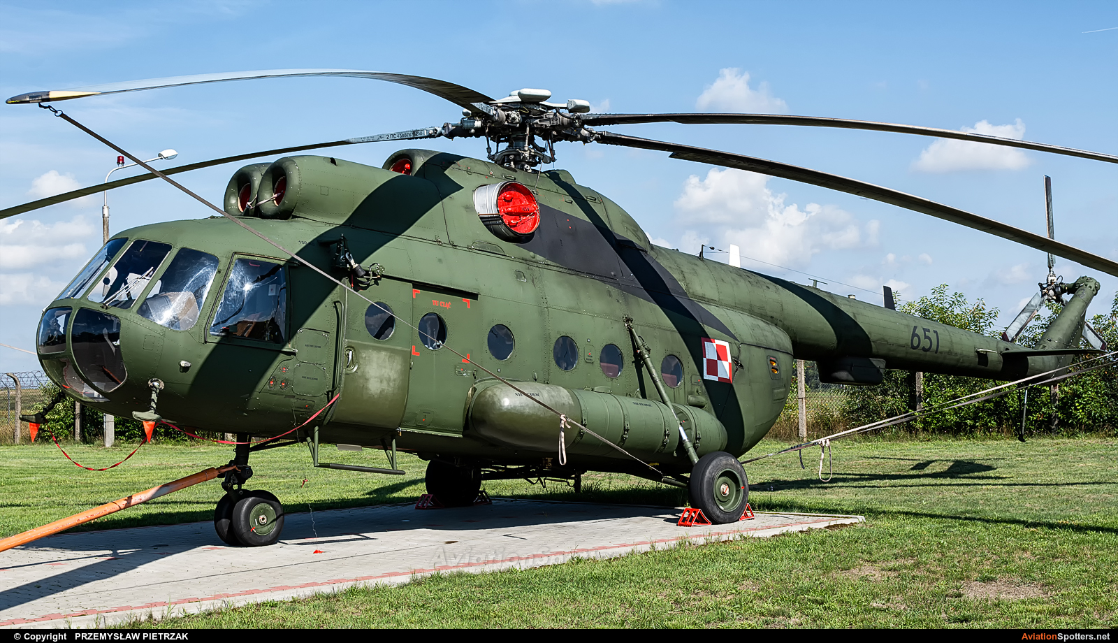 Poland - Air Force  -  Mi-8T  (651) By PRZEMYSŁAW PIETRZAK (PEPE74)