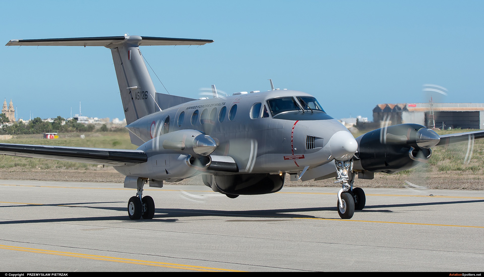Malta - Armed Forces  -  200 King Air  (AS1126) By PRZEMYSŁAW PIETRZAK (PEPE74)