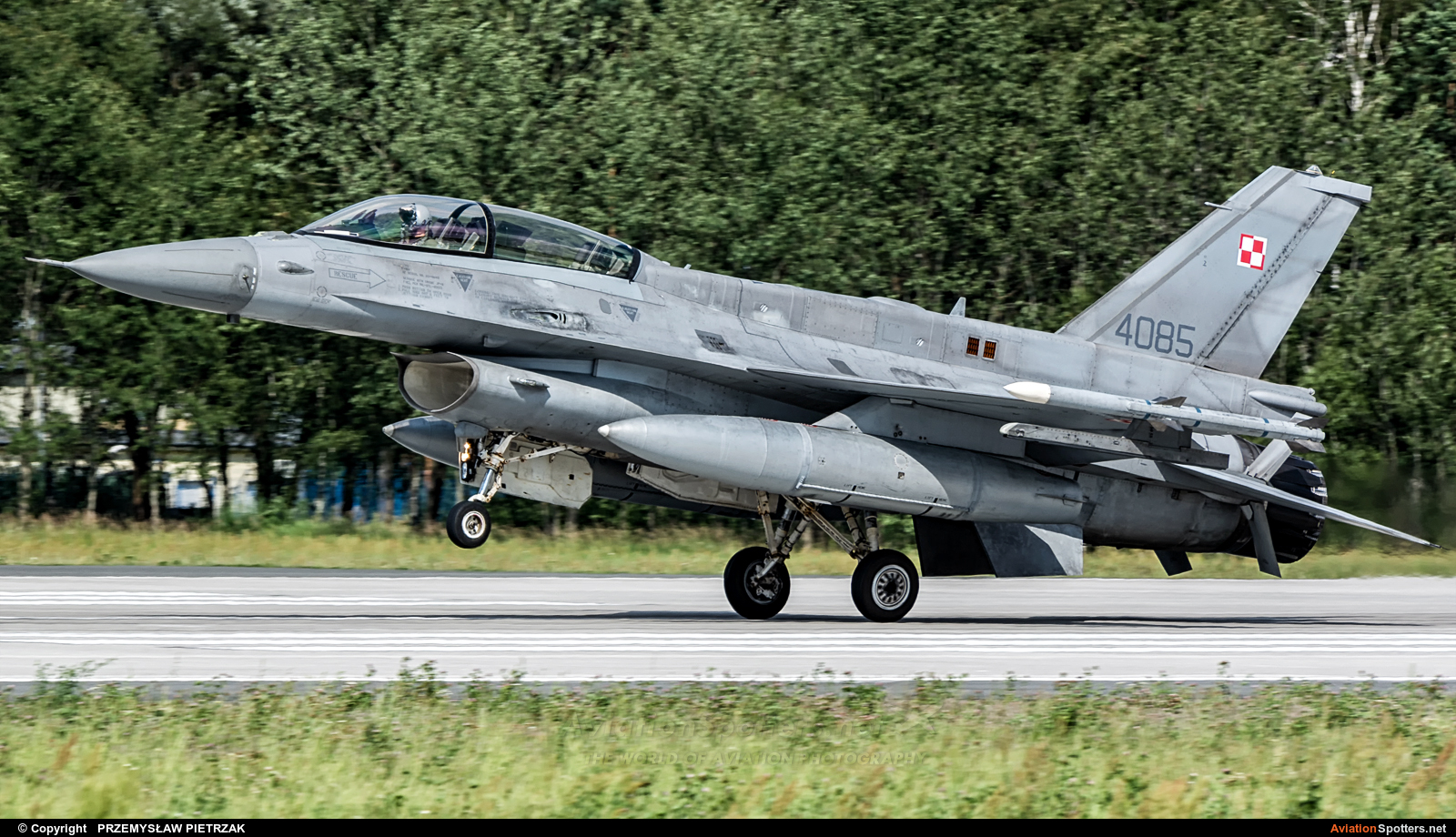 Poland - Air Force  -  F-16D Fighting Falcon  (4085) By PRZEMYSŁAW PIETRZAK (PEPE74)