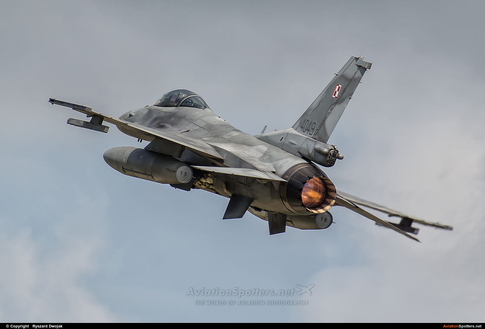 Poland - Air Force  -  F-16C Block 52+ Fighting Falcon  (4049) By Ryszard Dwojak (ryś)