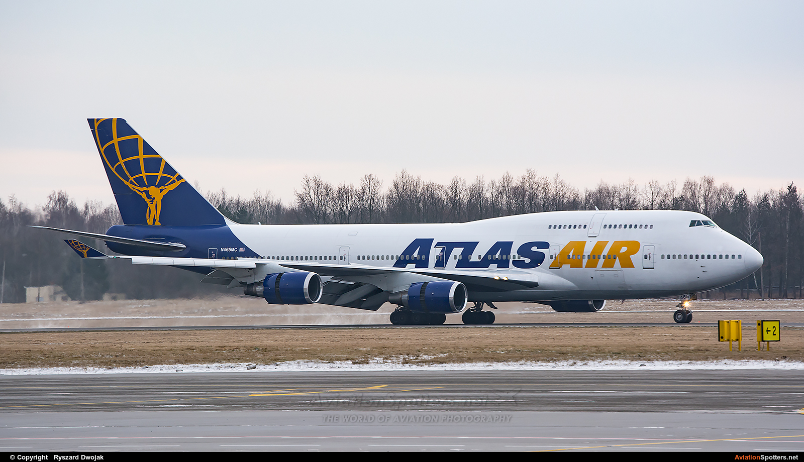 Atlas Air  -  747-446  (N465MC) By Ryszard Dwojak (ryś)
