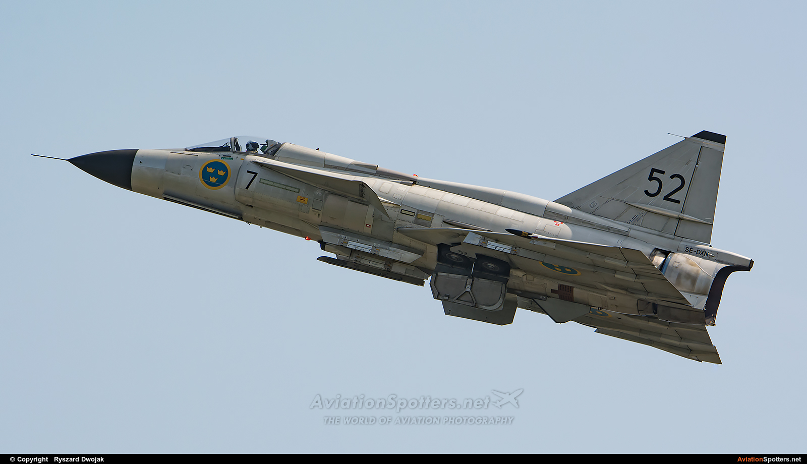 Swedish Air Force Historic Flight  -  AJS 37 Viggen  (SE-DXN) By Ryszard Dwojak (ryś)