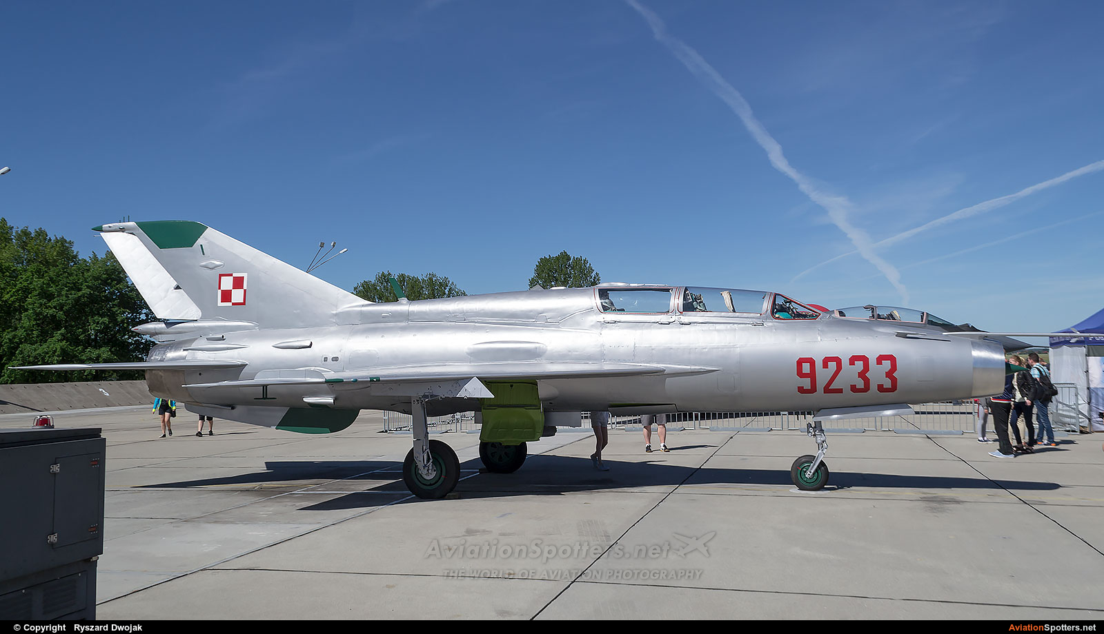 Poland - Air Force  -  MiG-21UM  (9233) By Ryszard Dwojak (ryś)