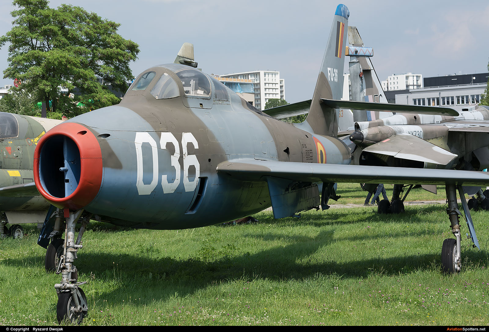 Belgium - Air Force  -  F-84F Thunderstreak  (036) By Ryszard Dwojak (ryś)