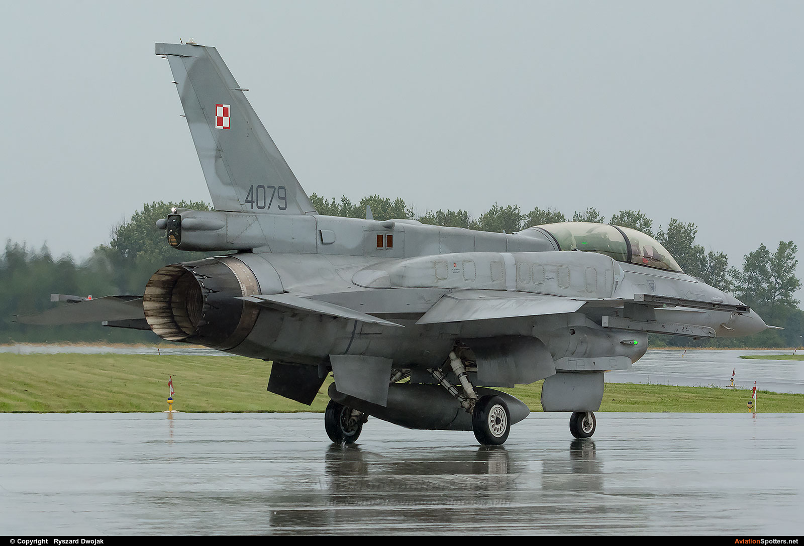 Poland - Air Force  -  F-16D Fighting Falcon  (4079) By Ryszard Dwojak (ryś)