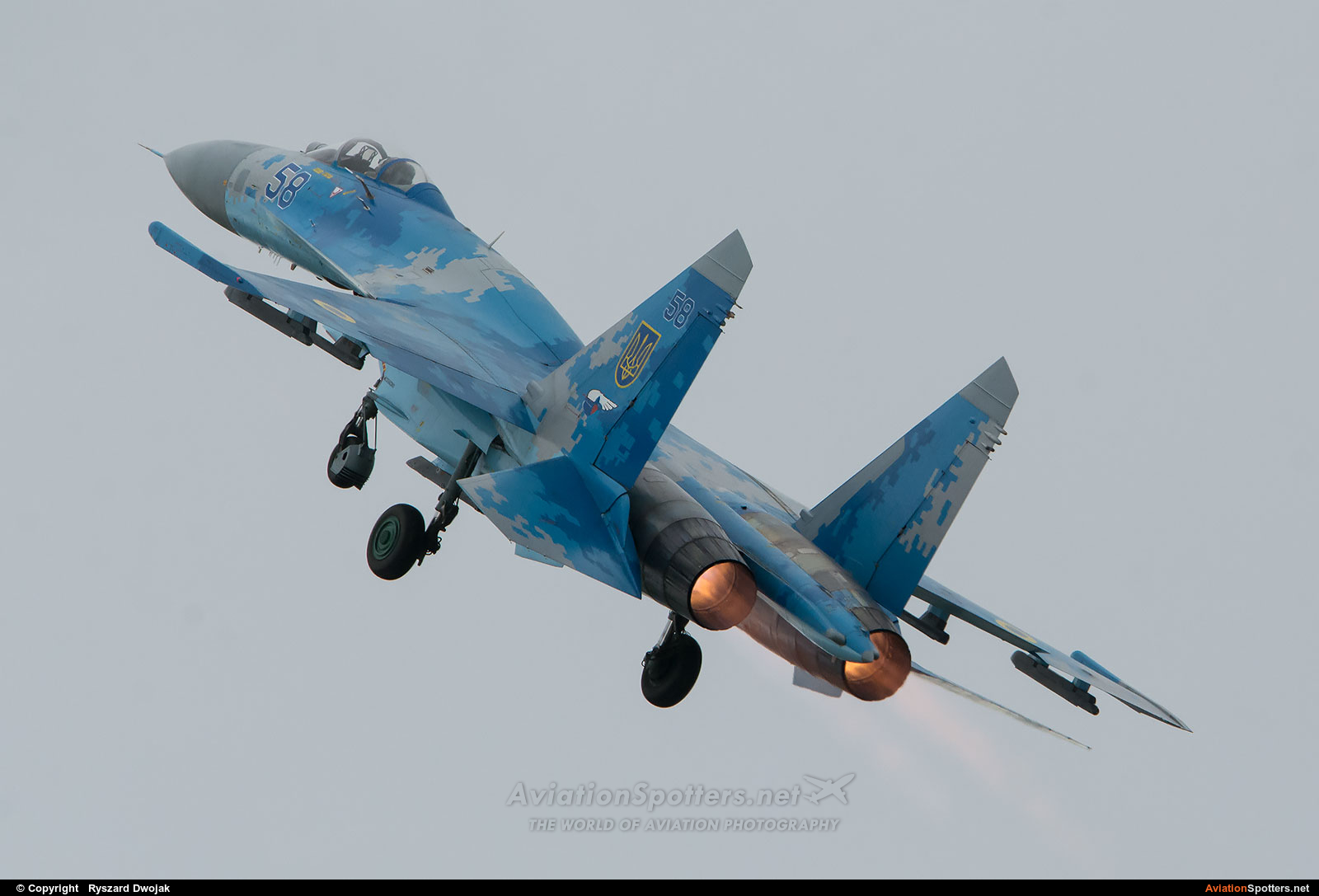Ukraine - Air Force  -  Su-27  (58) By Ryszard Dwojak (ryś)