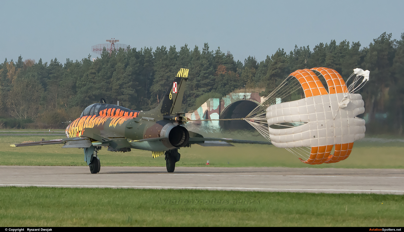 Poland - Air Force  -  Su-22UM-3K  (707) By Ryszard Dwojak (ryś)