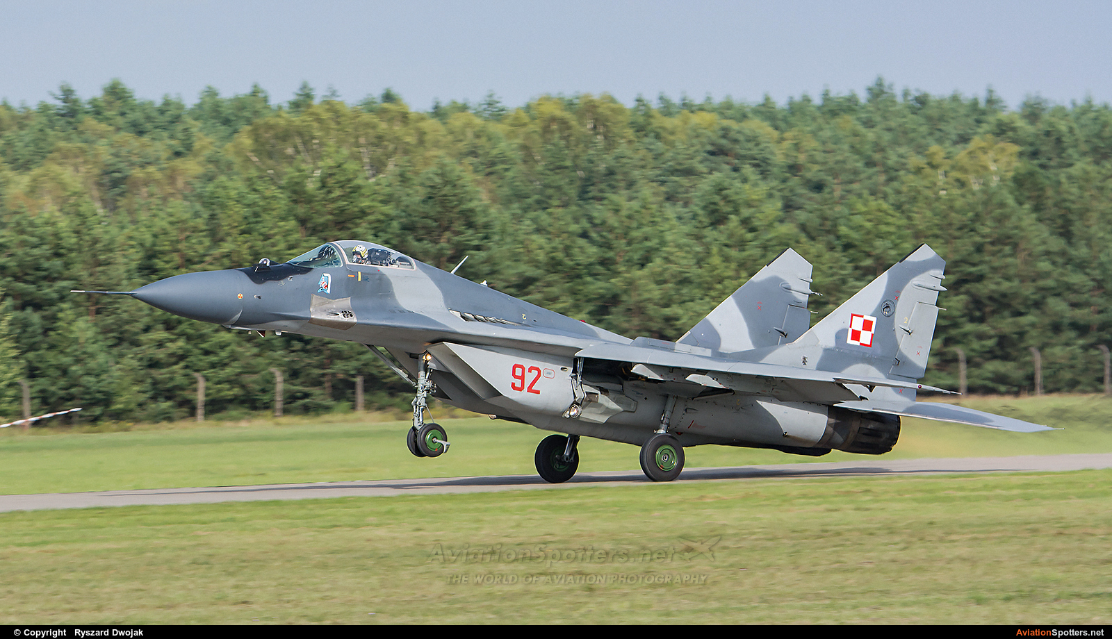 Poland - Air Force  -  MiG-29  (92) By Ryszard Dwojak (ryś)