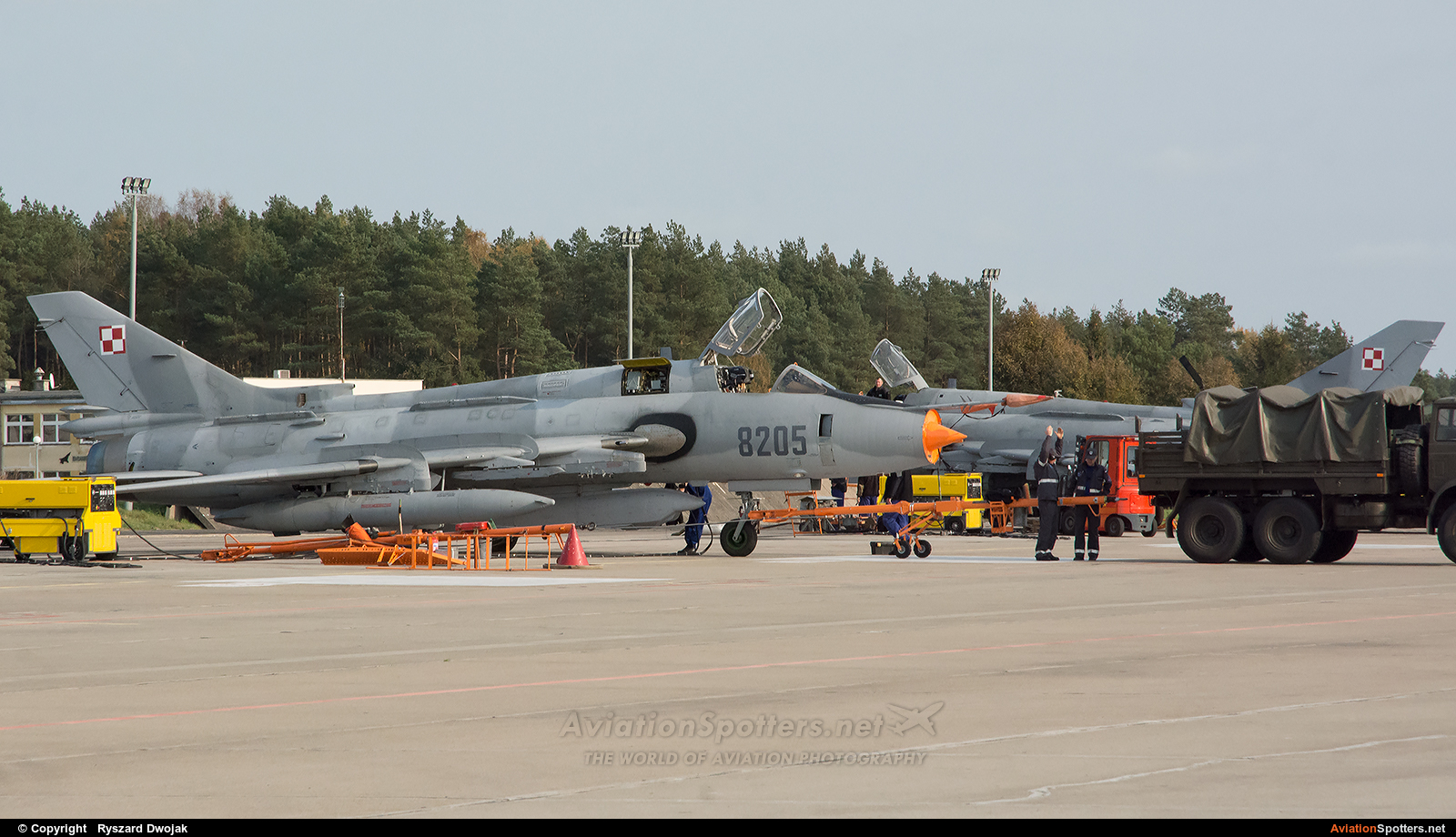 Poland - Air Force  -  Su-22M-4  (8205) By Ryszard Dwojak (ryś)