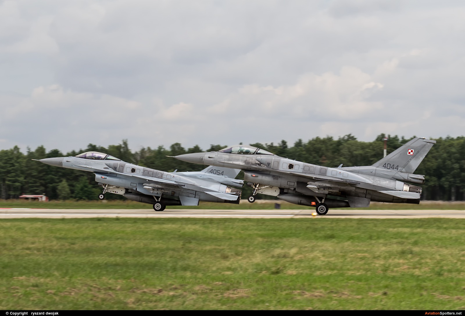 Poland - Air Force  -  F-16C Jastrząb  (4044) By Ryszard Dwojak (ryś)