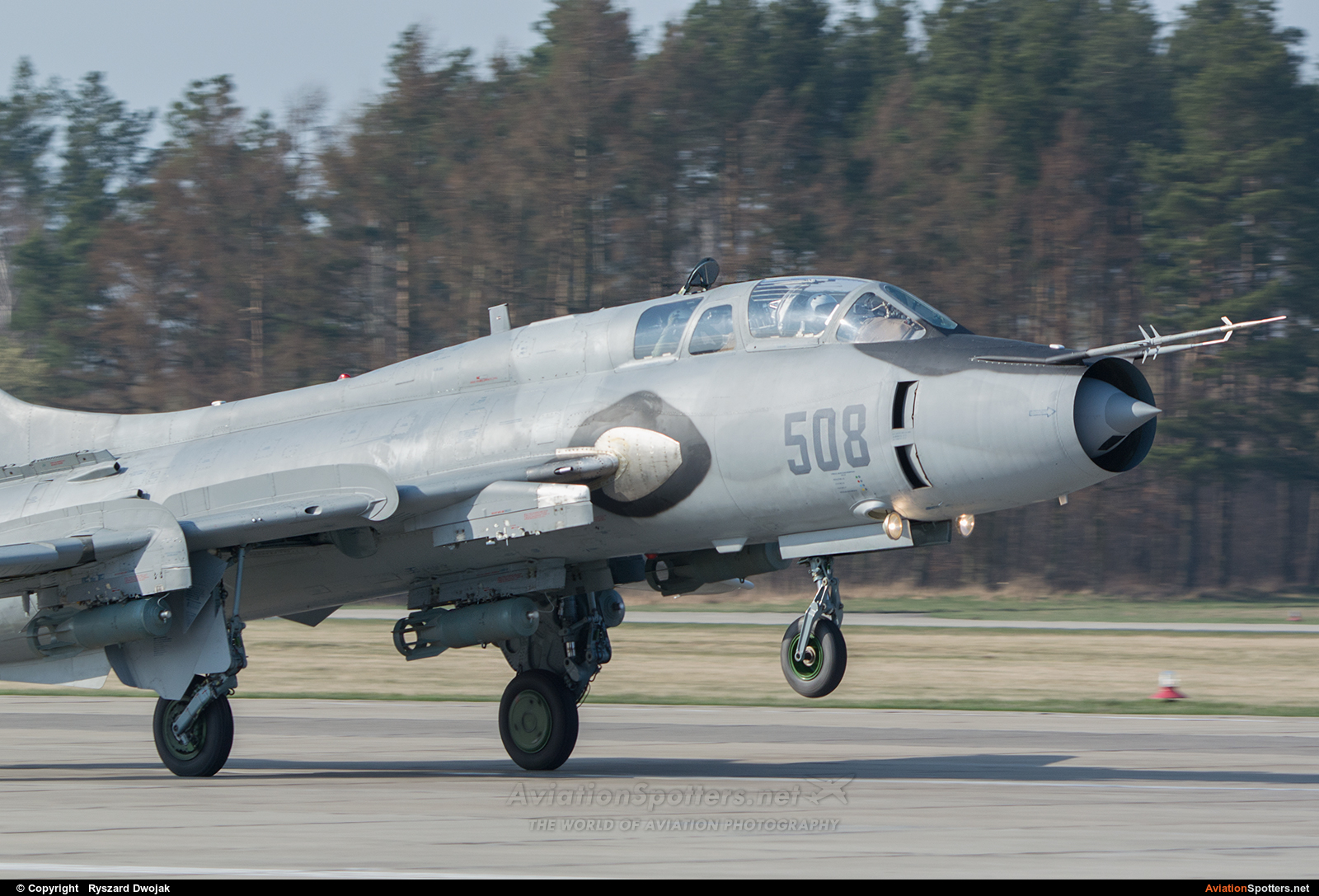 Poland - Air Force  -  Su-22UM-3K  (508) By Ryszard Dwojak (ryś)