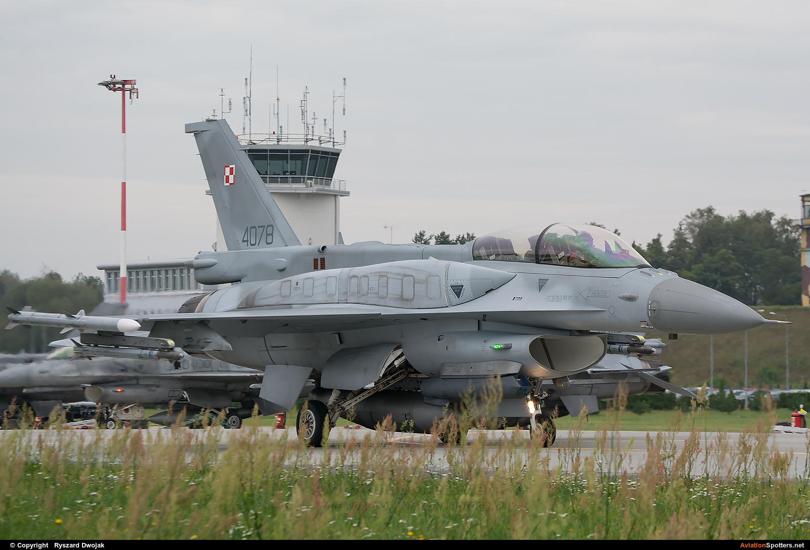 Poland - Air Force  -  F-16D Fighting Falcon  (4078) By Ryszard Dwojak (ryś)