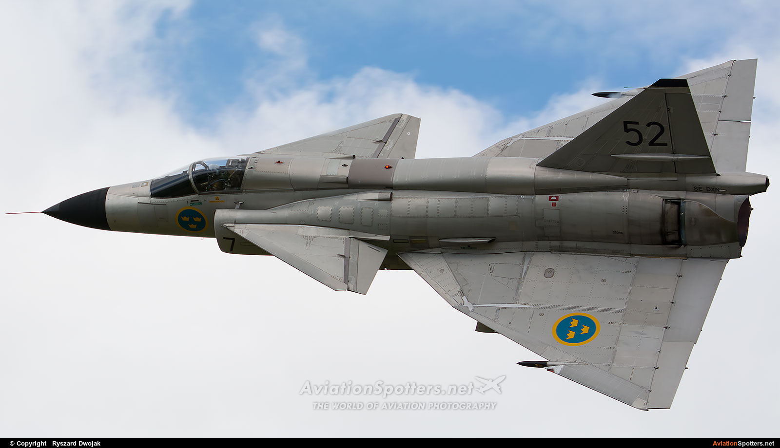 Swedish Air Force Historic Flight  -  AJSH 37 Viggen  (SE-DXN) By Ryszard Dwojak (ryś)
