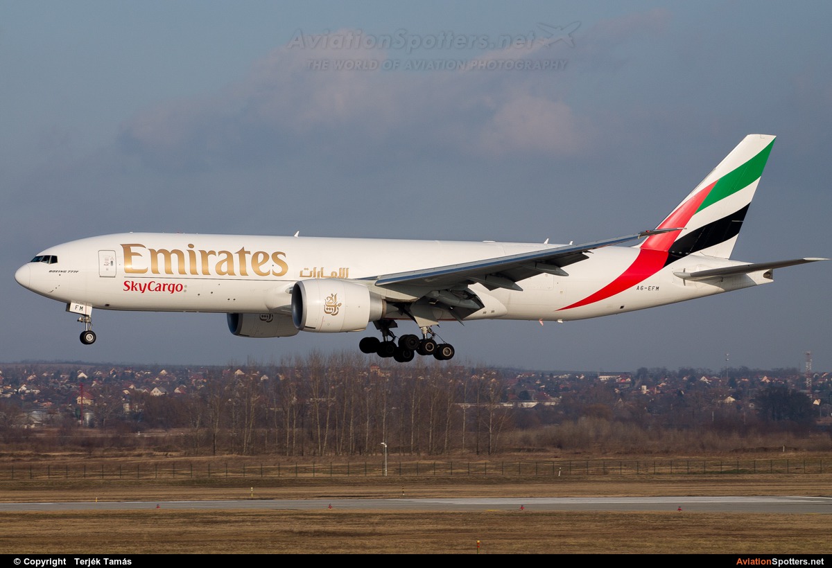 Emirates Sky Cargo  -  777-F1B  (A6-EFM) By Terjék Tamás (operator)