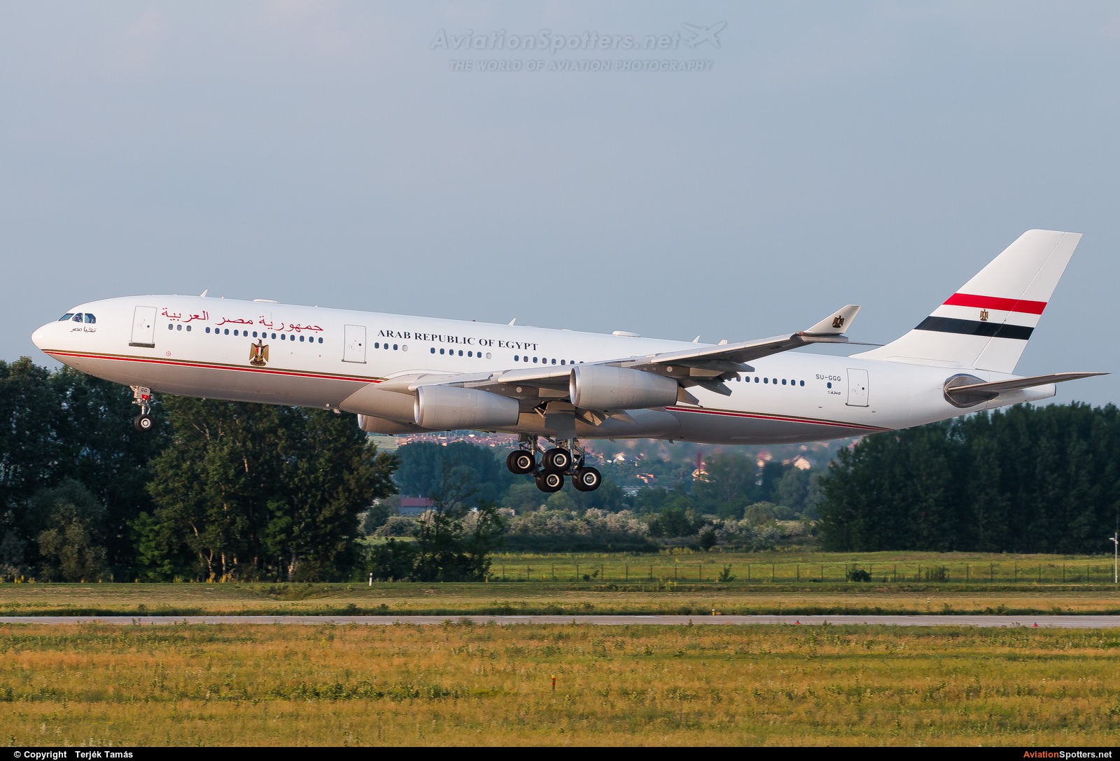 Egypt - Government  -  A340-200  (SU-GGG) By Terjék Tamás (operator)