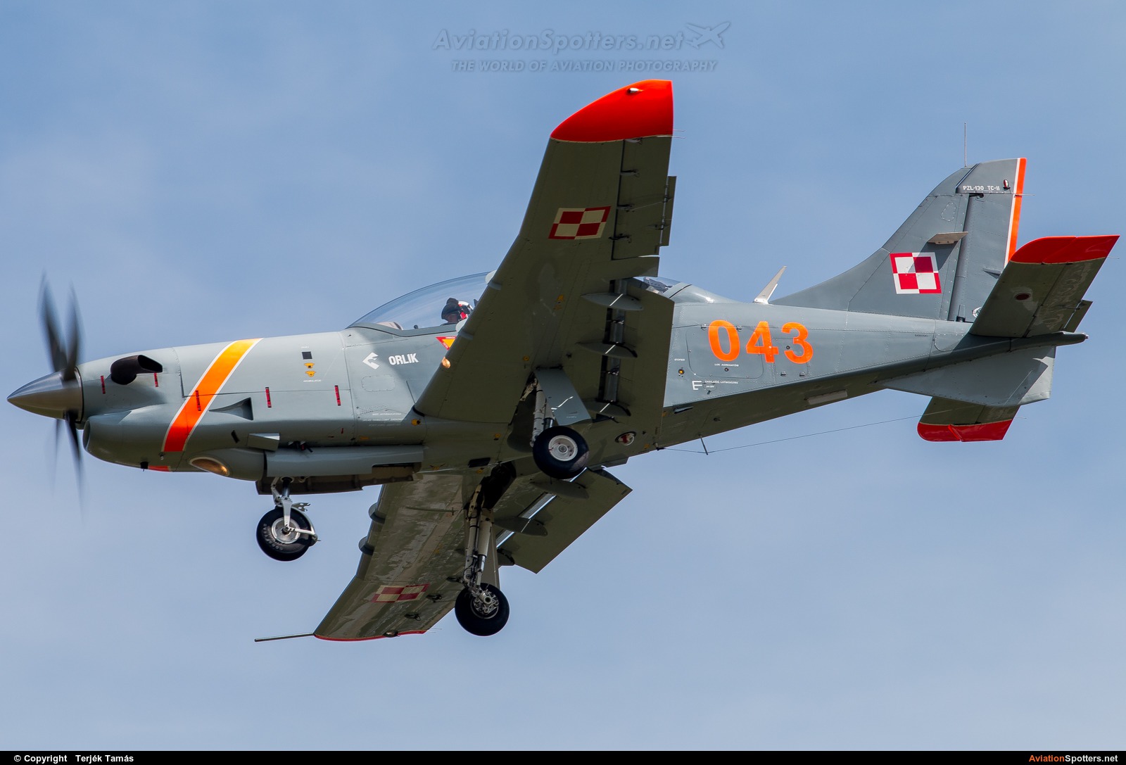 Poland - Air Force  -  PZL-130 Orlik TC-1 - 2  (043) By Terjék Tamás (operator)
