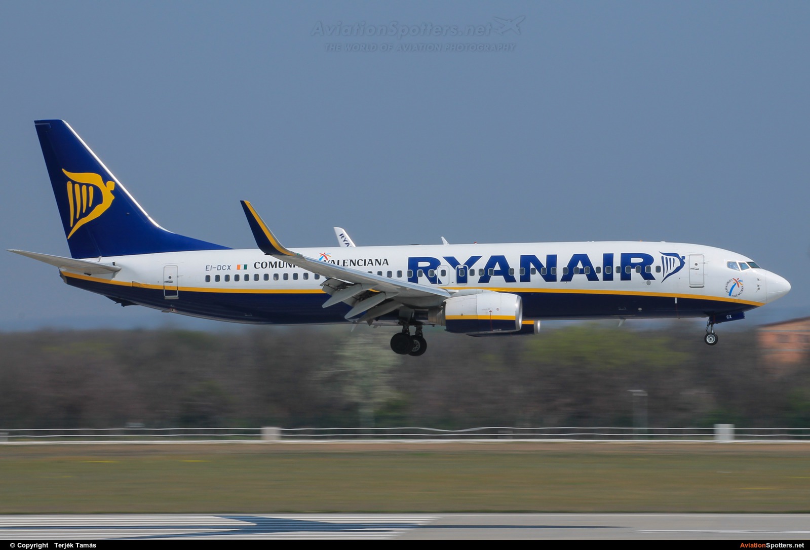 Ryanair  -  737-800  (EI-DCX) By Terjék Tamás (operator)
