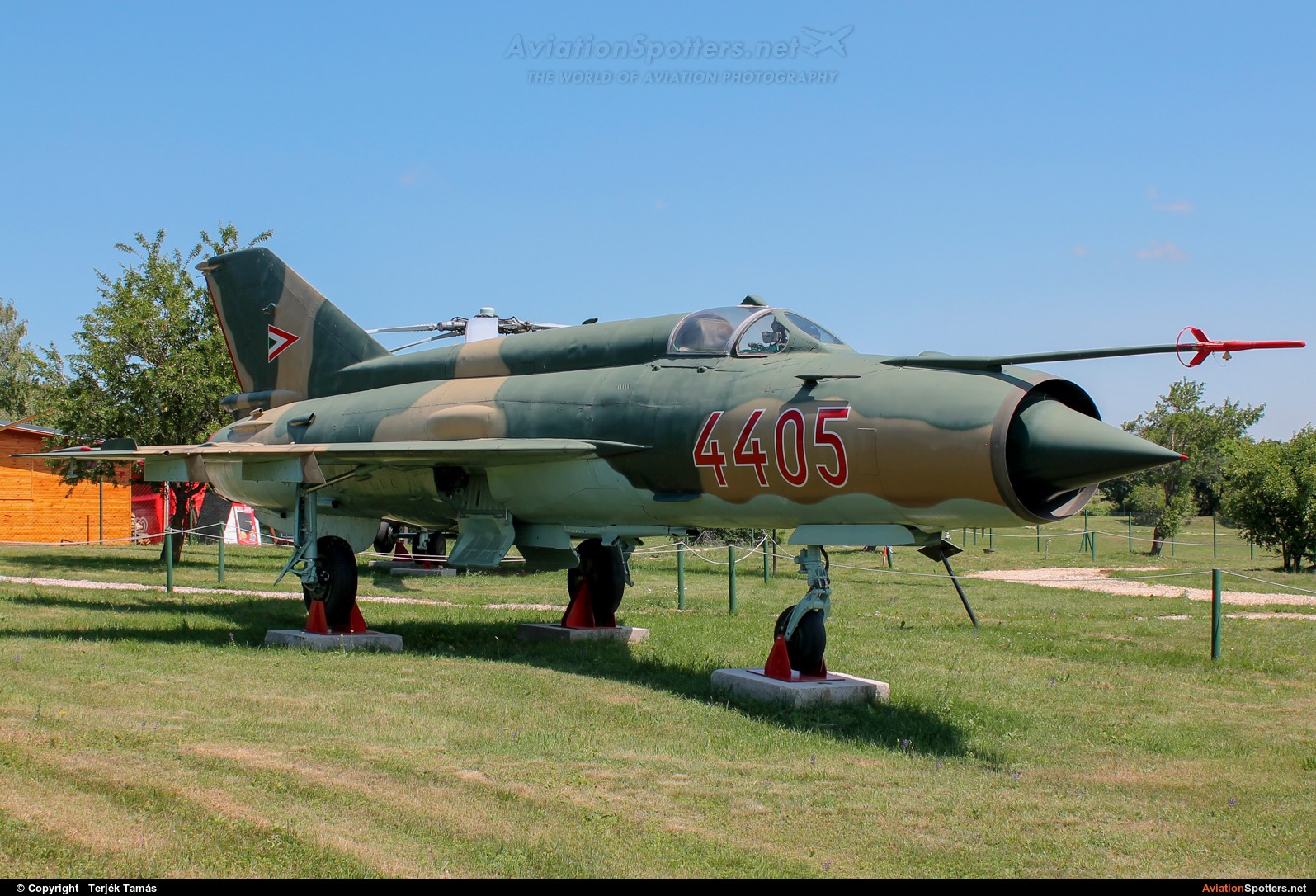 Hungary - Air Force  -  MiG-21MF  (4405) By Terjék Tamás (operator)