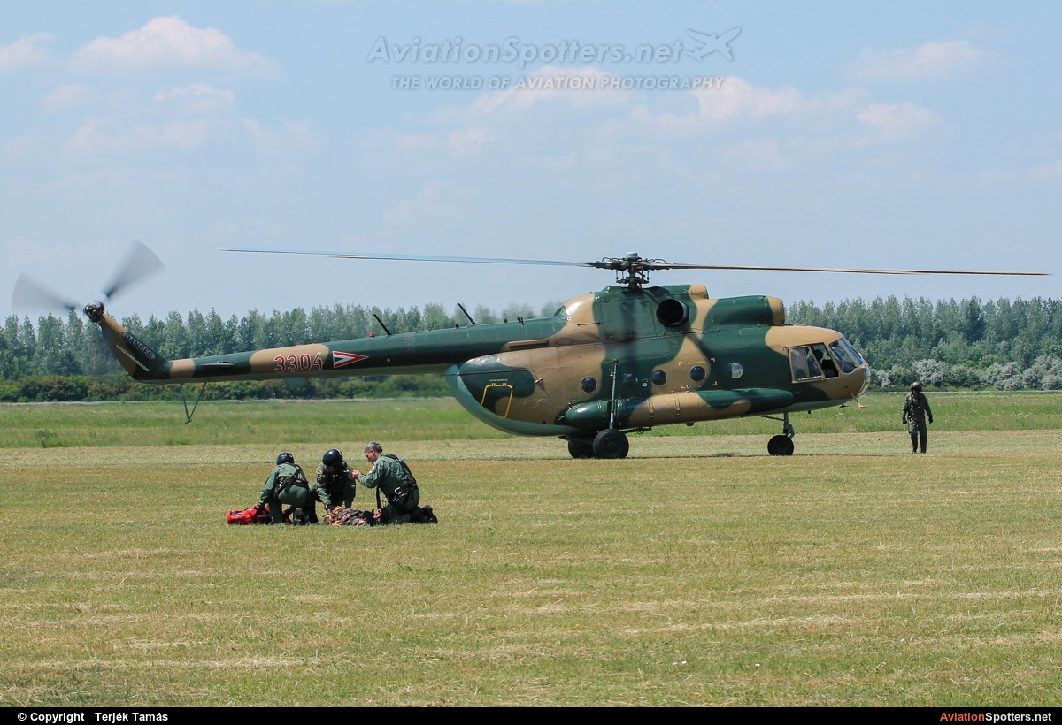 Hungary - Air Force  -  Mi-8T  (3304) By Terjék Tamás (operator)