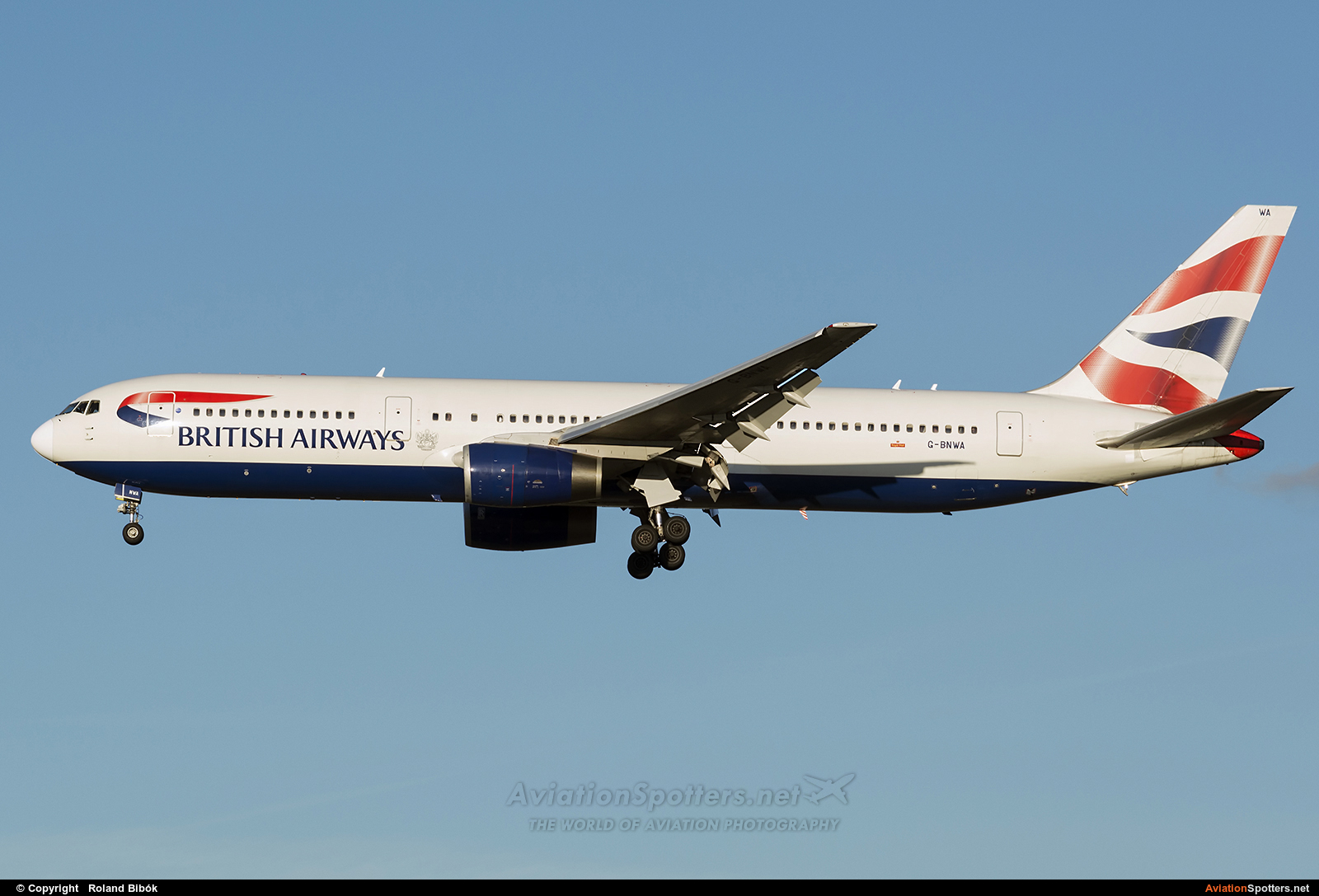 British Airways  -  767-300ER  (G-BNWA) By Roland Bibók (Roland Bibok)