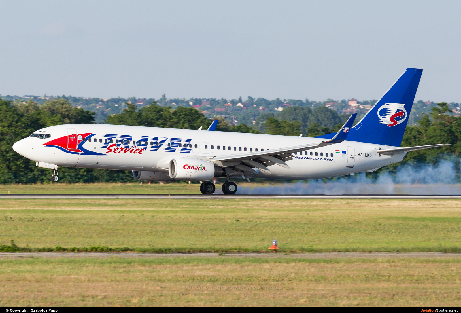 Travel Service  -  737-800  (HA-LKG) By Szabolcs Papp (mr.szabi)