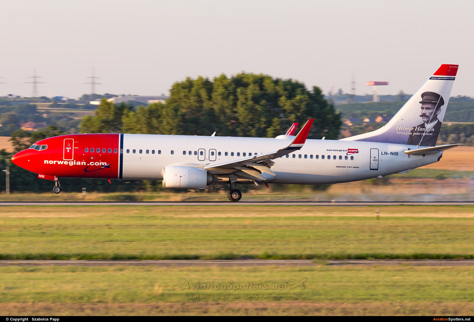 Norwegian Air Shuttle  -  737-800  (LN-NIB) By Szabolcs Papp (mr.szabi)
