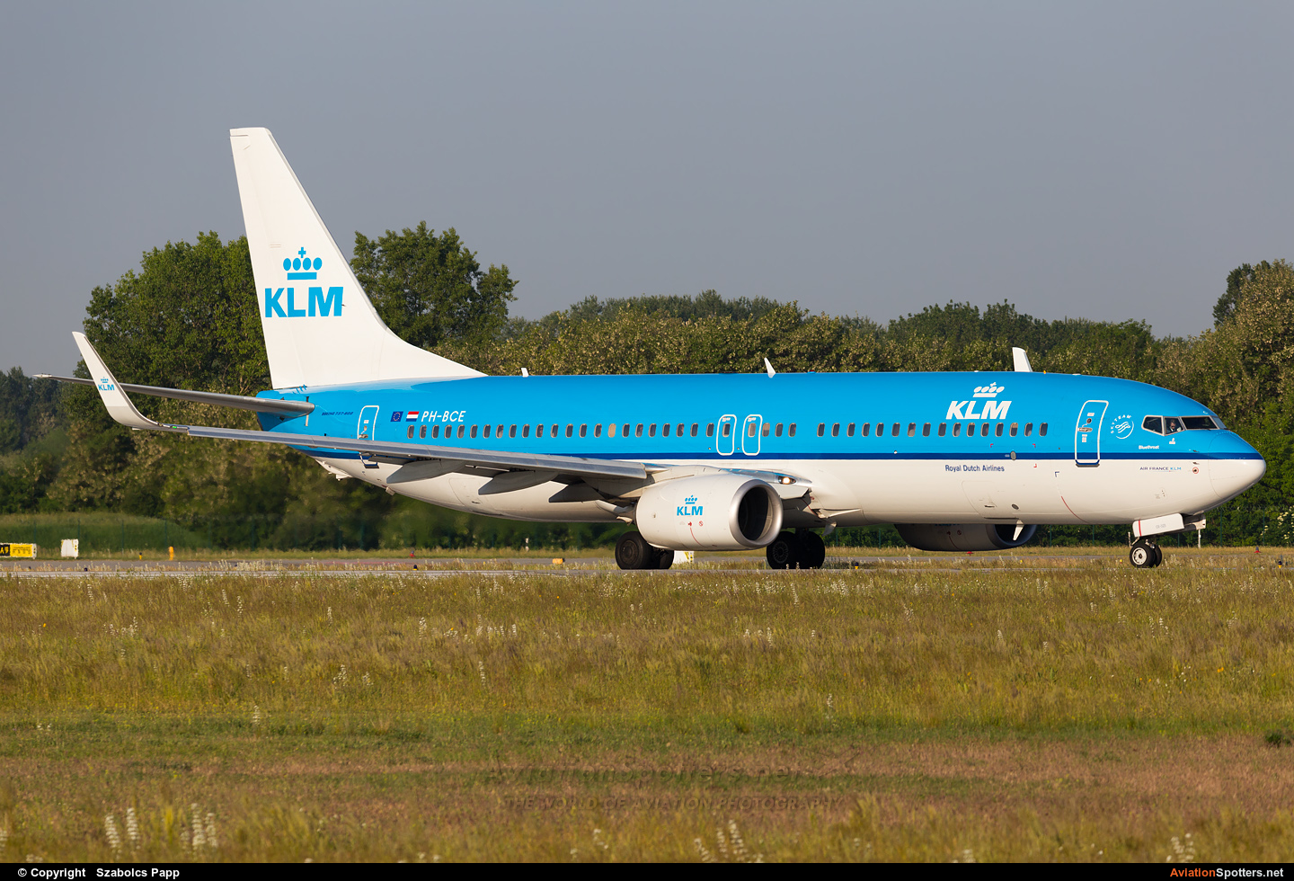 KLM  -  737-800  (PH-BCE) By Szabolcs Papp (mr.szabi)