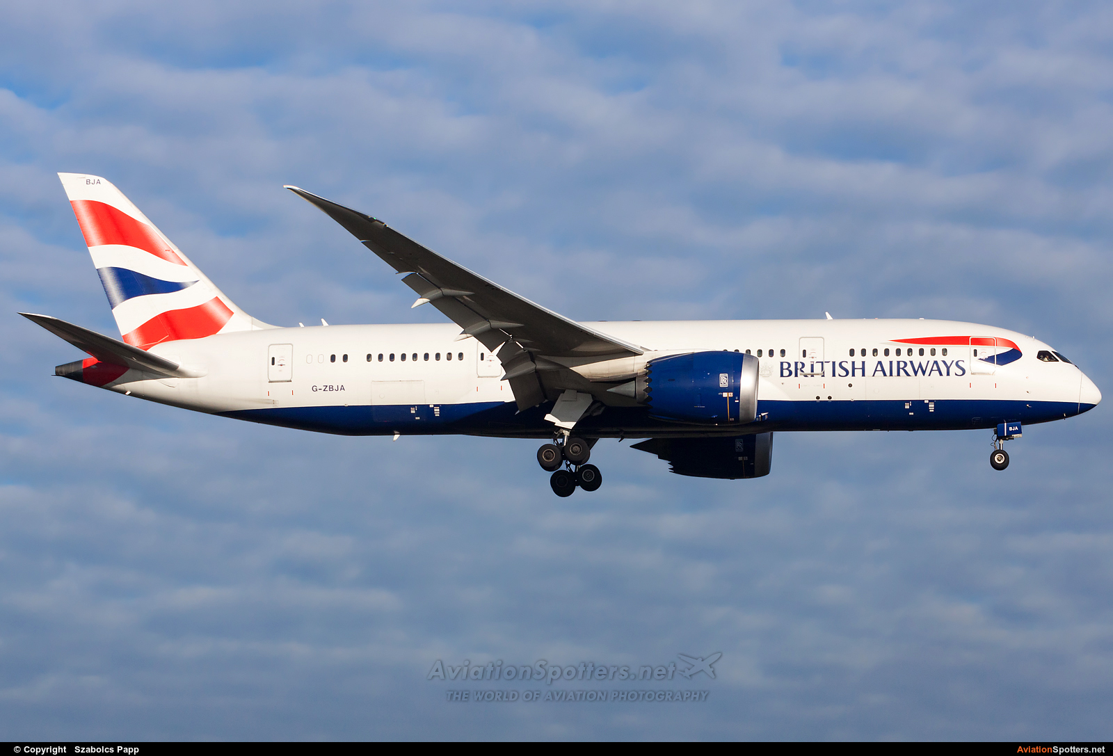British Airways  -  787-8 Dreamliner  (G-ZBJA) By Szabolcs Papp (mr.szabi)