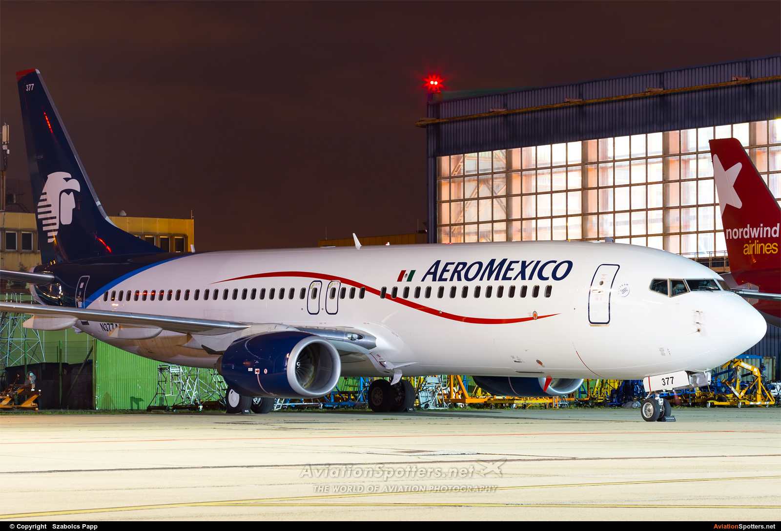 Aeromexico  -  737-86J  (N377AR) By Szabolcs Papp (mr.szabi)