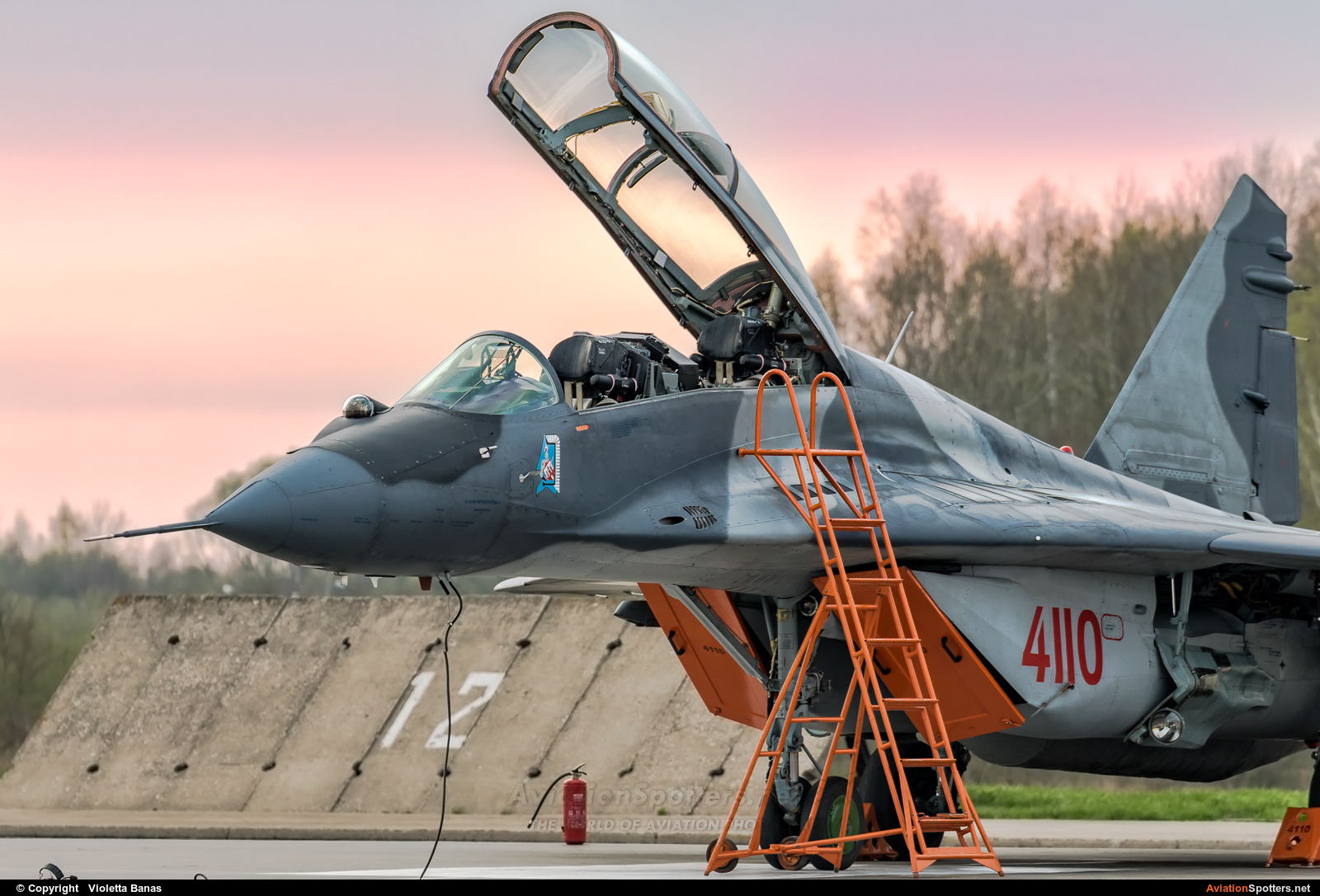 Poland - Air Force  -  MiG-29GT  (4110) By Violetta Banas (akant)