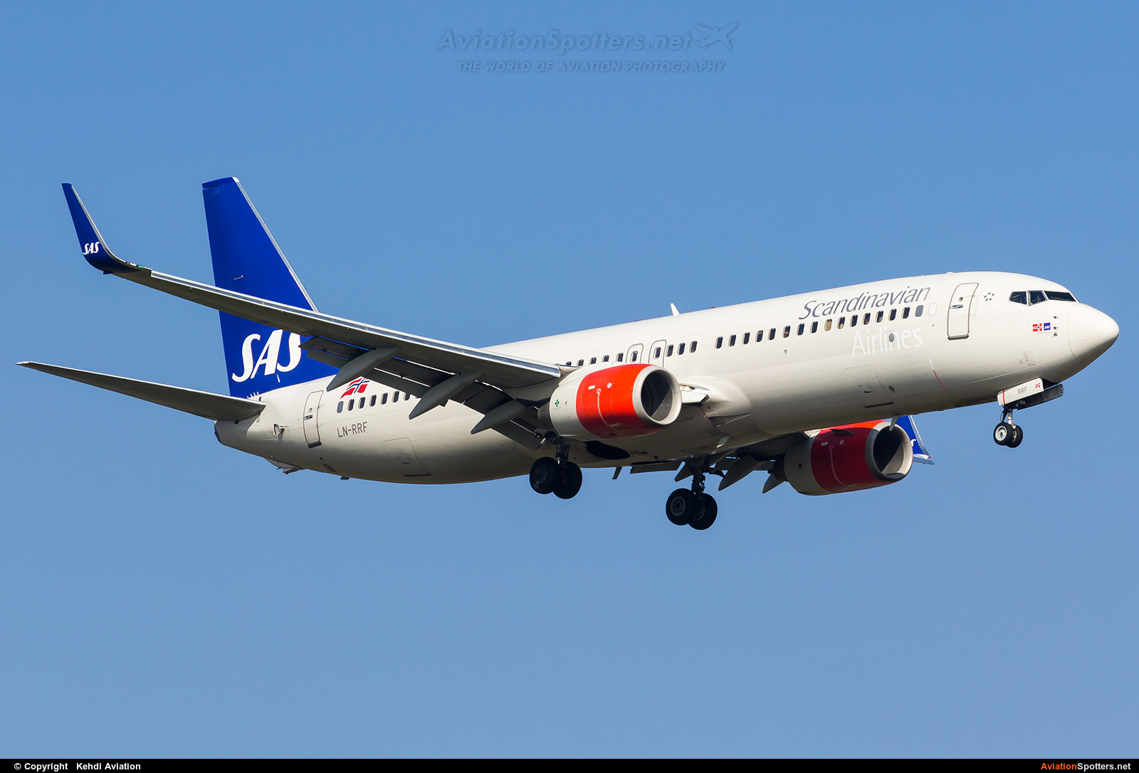SAS - Scandinavian Airlines  -  737-800  (LN-RRF) By Kehdi Aviation (Kehdi Aviation)