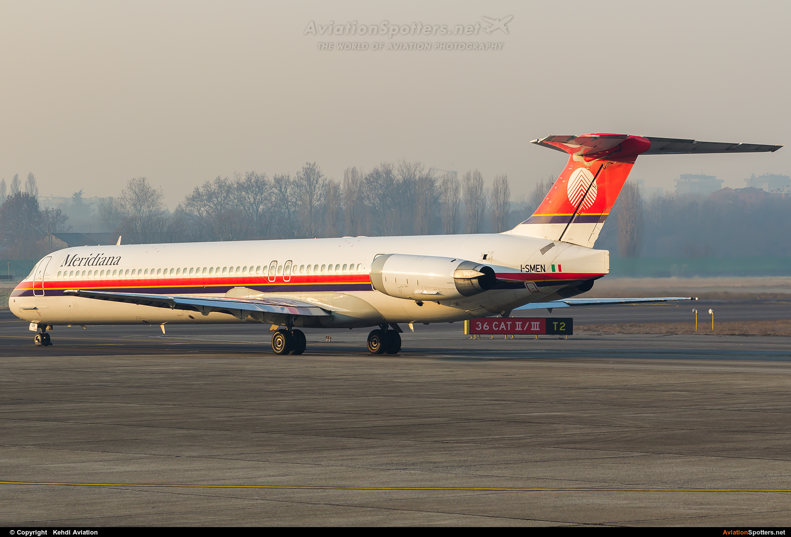 Meridiana  -  MD-83  (I-SMEN) By Kehdi Aviation (Kehdi Aviation)