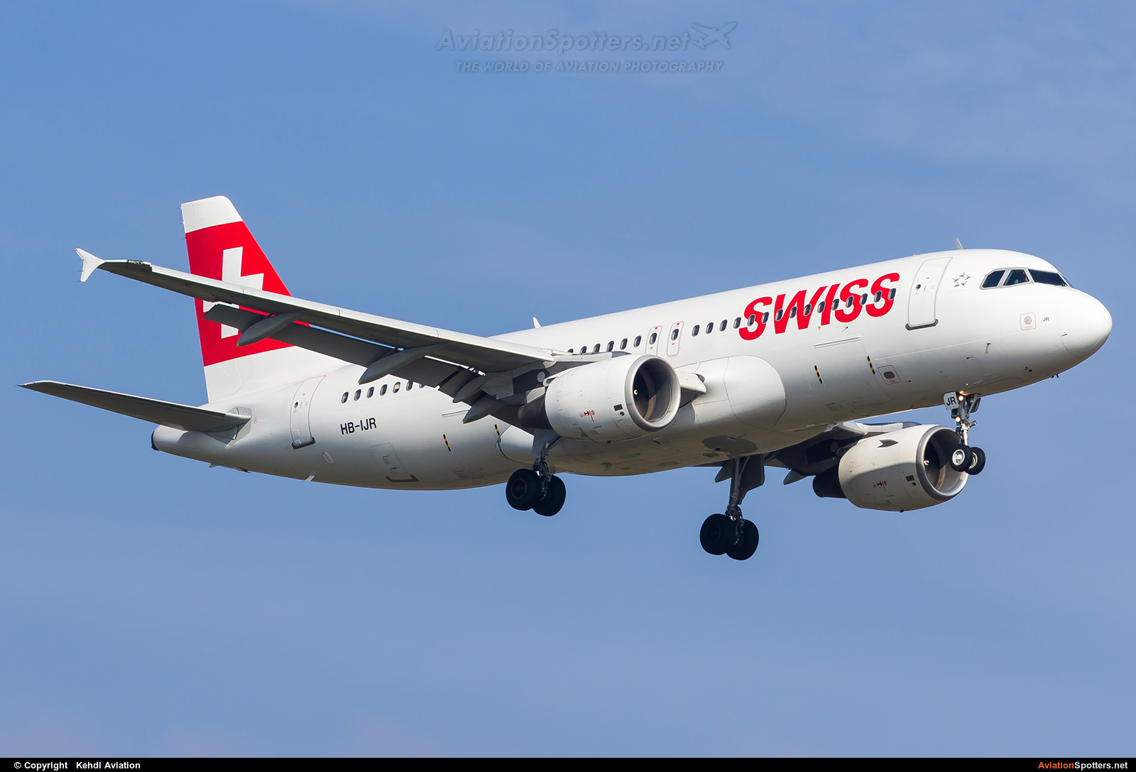 Swiss International  -  A320  (HB-IJR) By Kehdi Aviation (Kehdi Aviation)