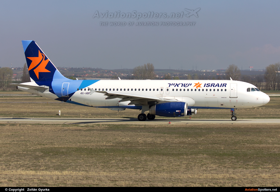 Israir Airlines  -  A320-232  (4X-ABF) By Zoltán Gyurka (Zoltan97)