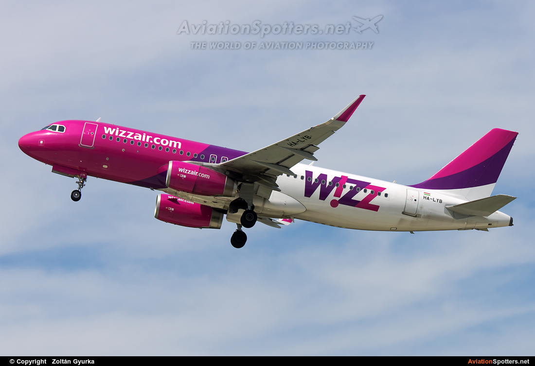 Wizz Air  -  A320  (HA-LYB) By Zoltán Gyurka (Zoltan97)