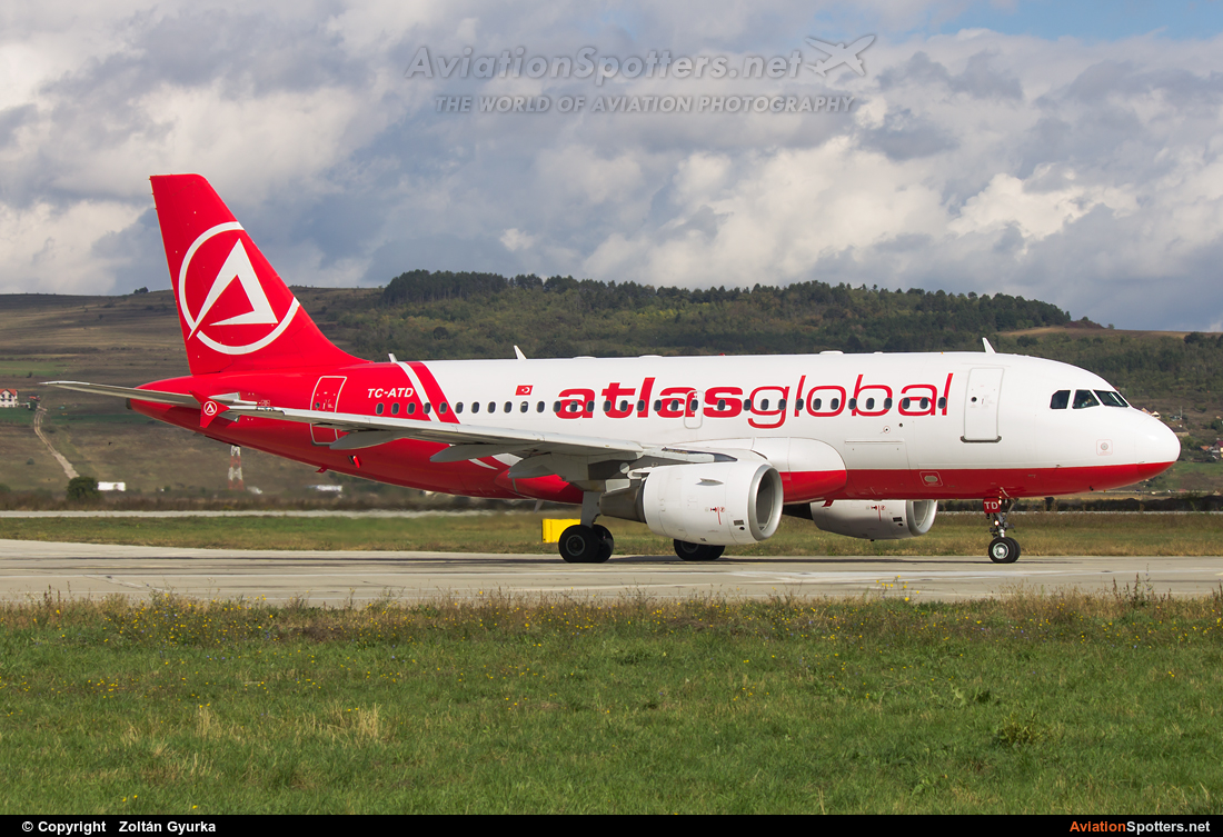 Atlasjet Airlines  -  A319-112  (TC-ATD) By Zoltán Gyurka (Zoltan97)