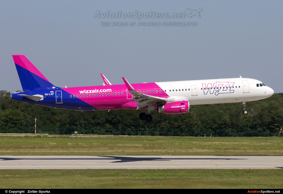 Wizz Air  -  A321-231  (HA-LXF) By Zoltán Gyurka (Zoltan97)