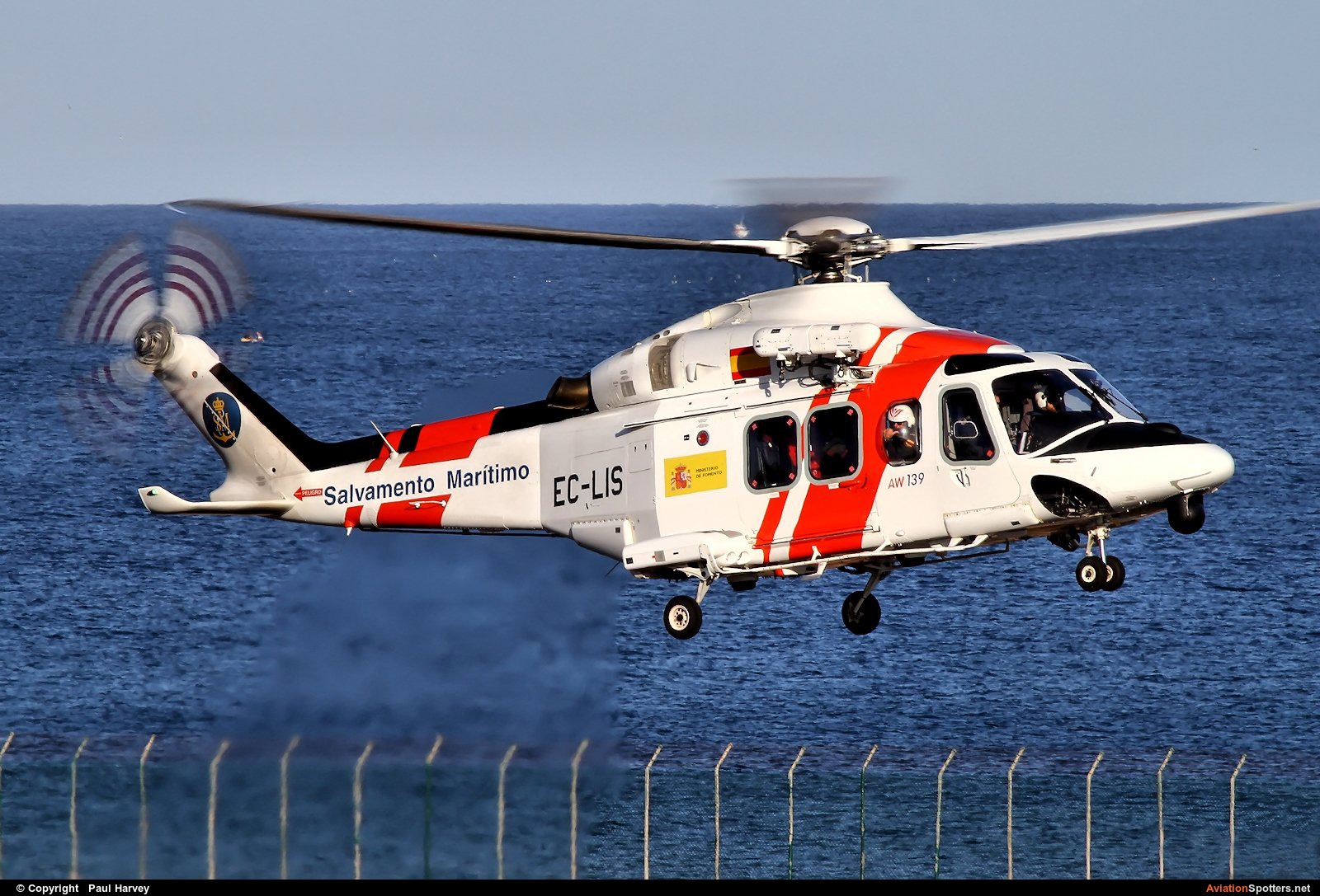 Spain - Coast Guard  -  AW 139  (EC-LIS) By Paul Harvey (Paultojo)