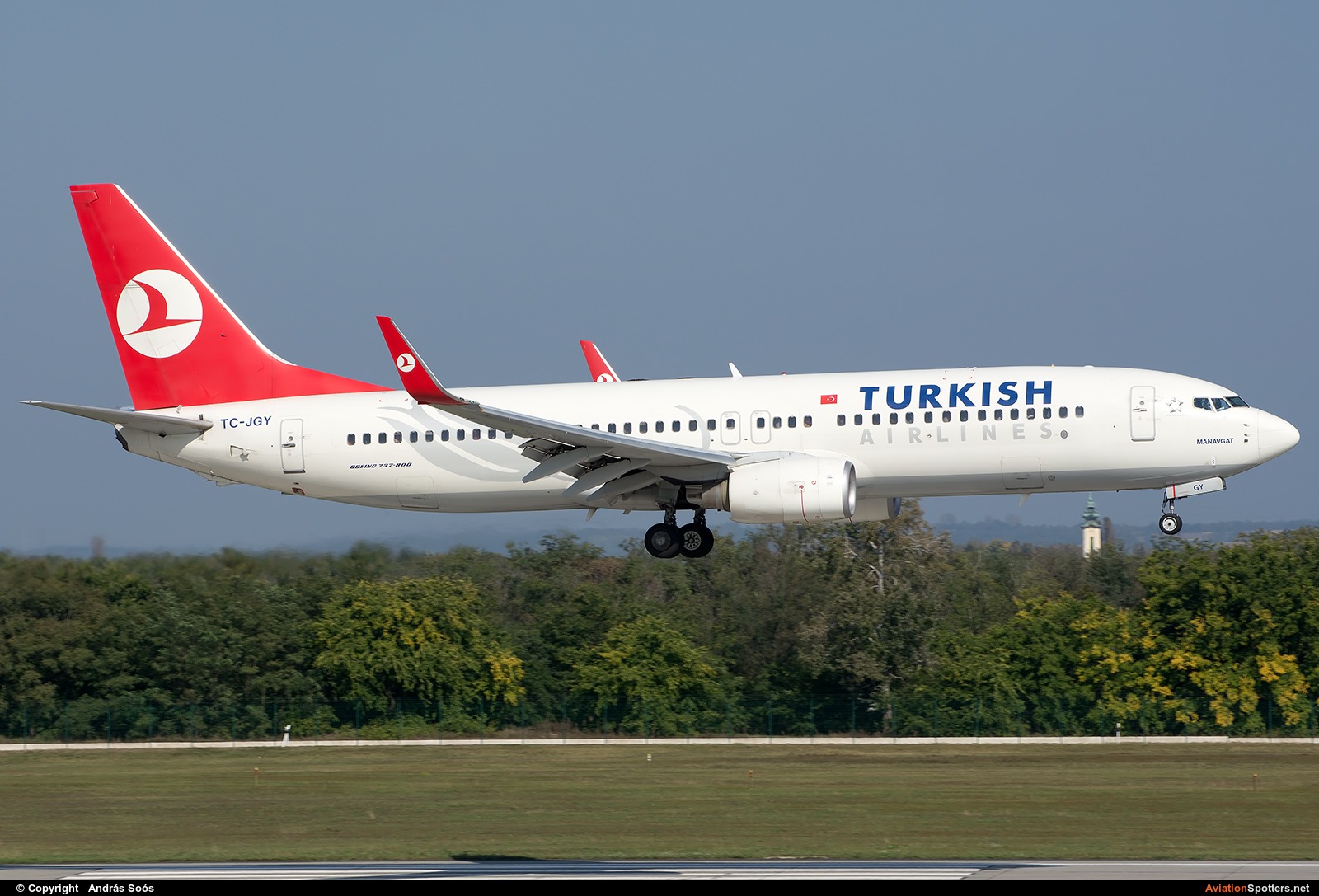 Turkish Airlines  -  737-800  (TC-JGY) By András Soós (sas1965)