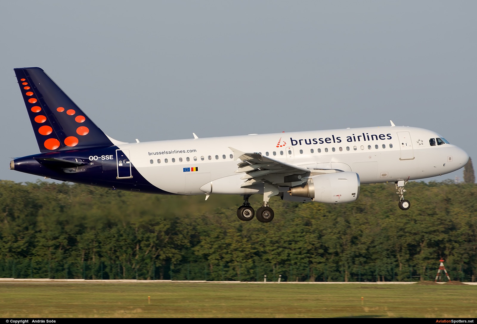 Brussels Airlines  -  A319  (OO-SSE) By András Soós (sas1965)