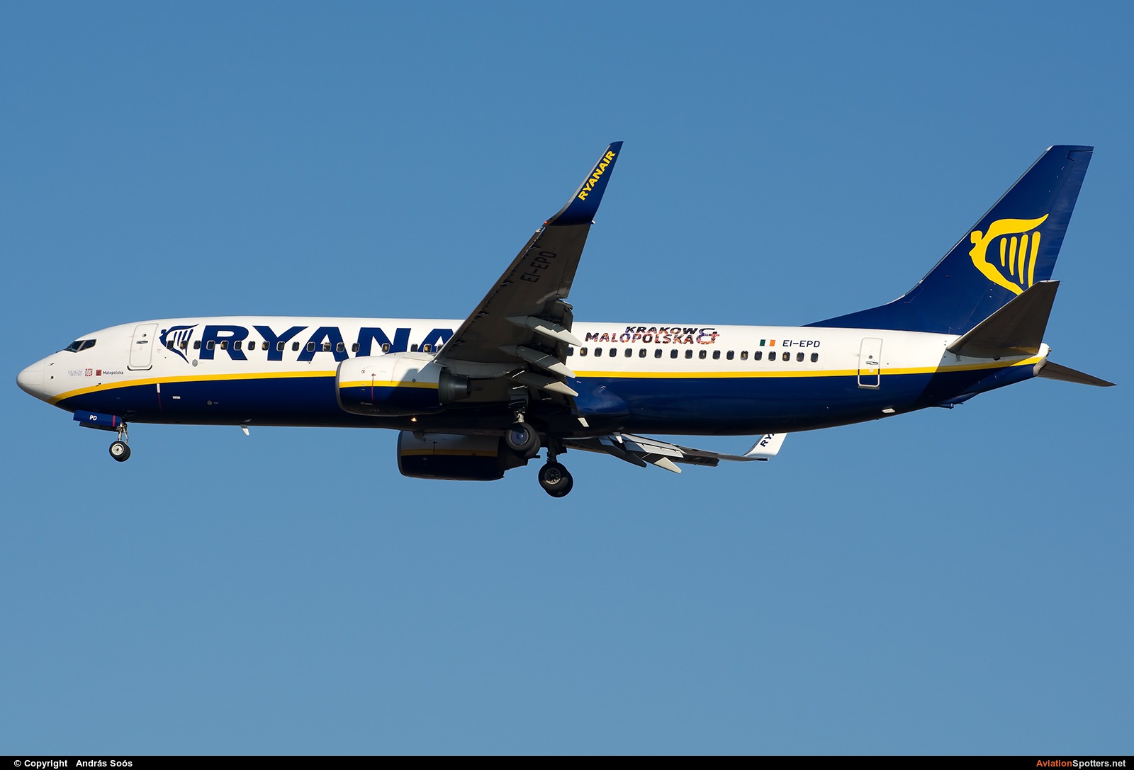 Ryanair  -  737-800  (EI-EPD) By András Soós (sas1965)